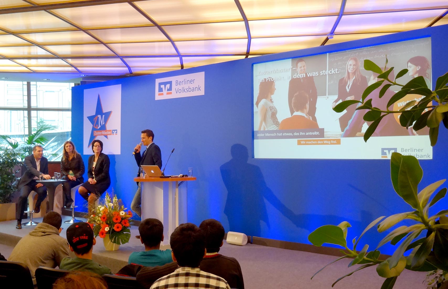 Zaster Master Aktion der Berliner Volksbank