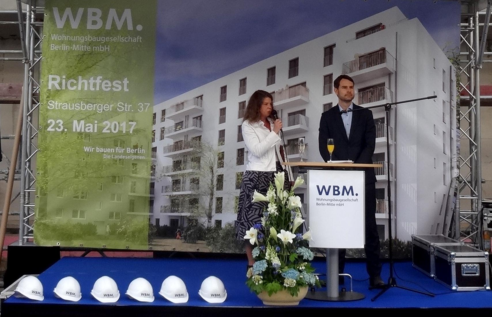 Public Events der Wohnungsbaugesellschaft Berlin-Mitte
