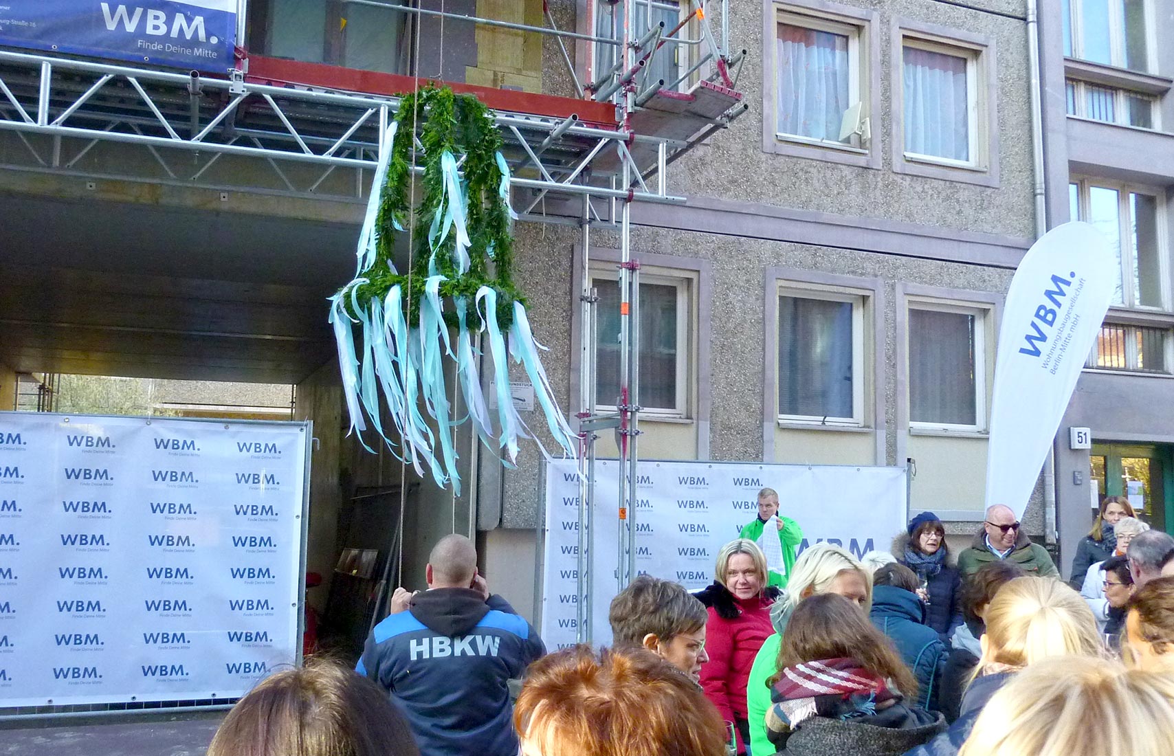 Public Events der Wohnungsbaugesellschaft Berlin-Mitte